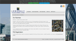 Desktop Screenshot of lonsdaleib.com
